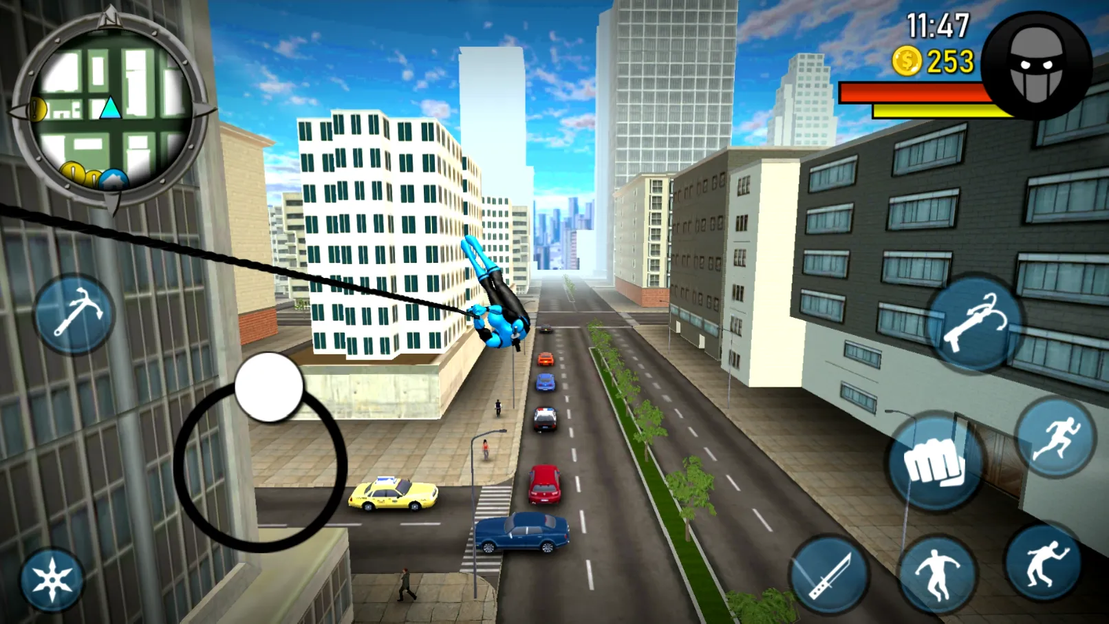 Blue Ninja : Superhero Game | Indus Appstore | Screenshot