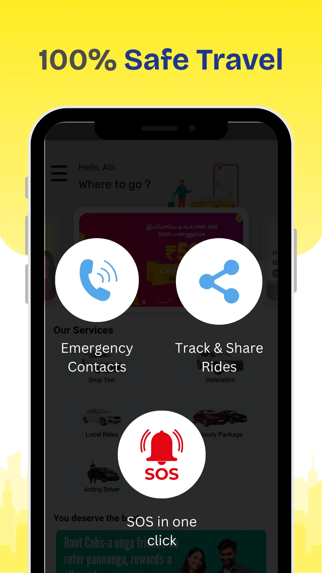 RootCabs: Taxi & Acting Driver | Indus Appstore | Screenshot