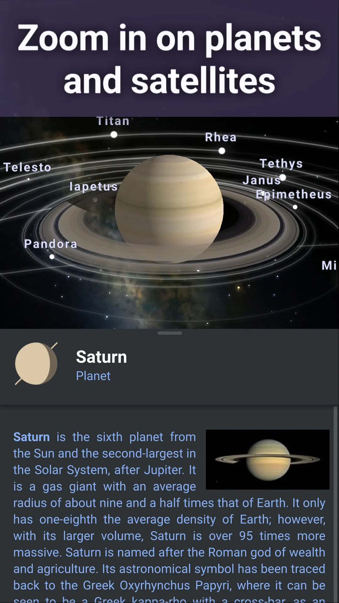 Stellarium Mobile - Star Map | Indus Appstore | Screenshot