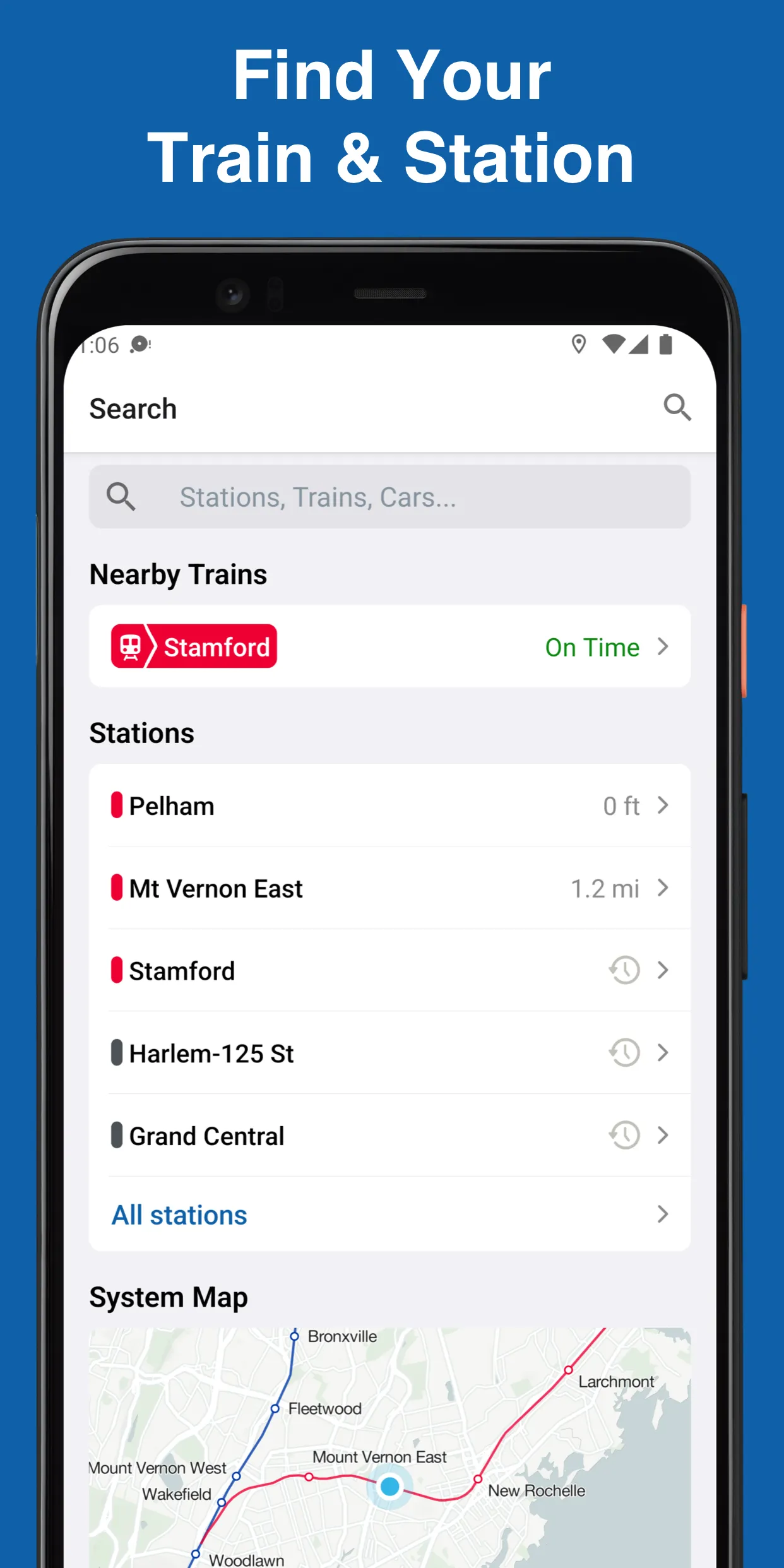 MTA TrainTime | Indus Appstore | Screenshot