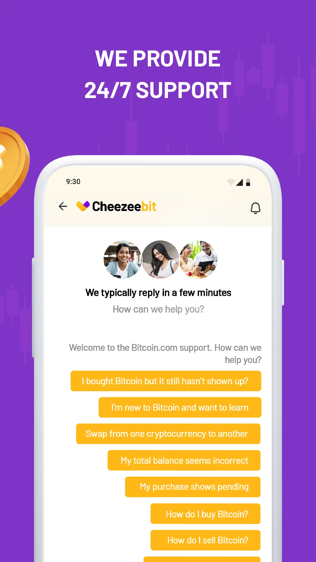 CheezeeBit P2P | Indus Appstore | Screenshot