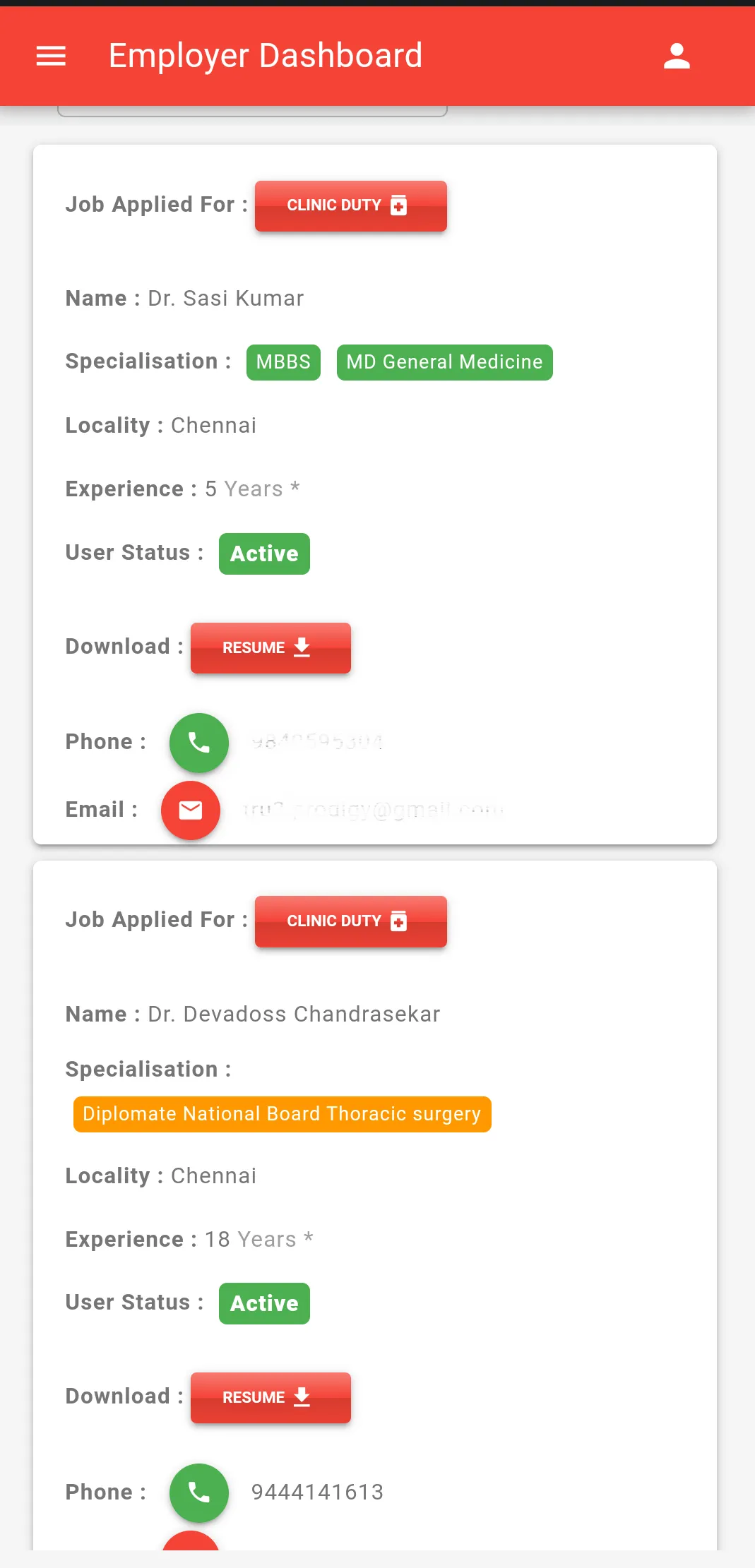 Medjobs | Indus Appstore | Screenshot