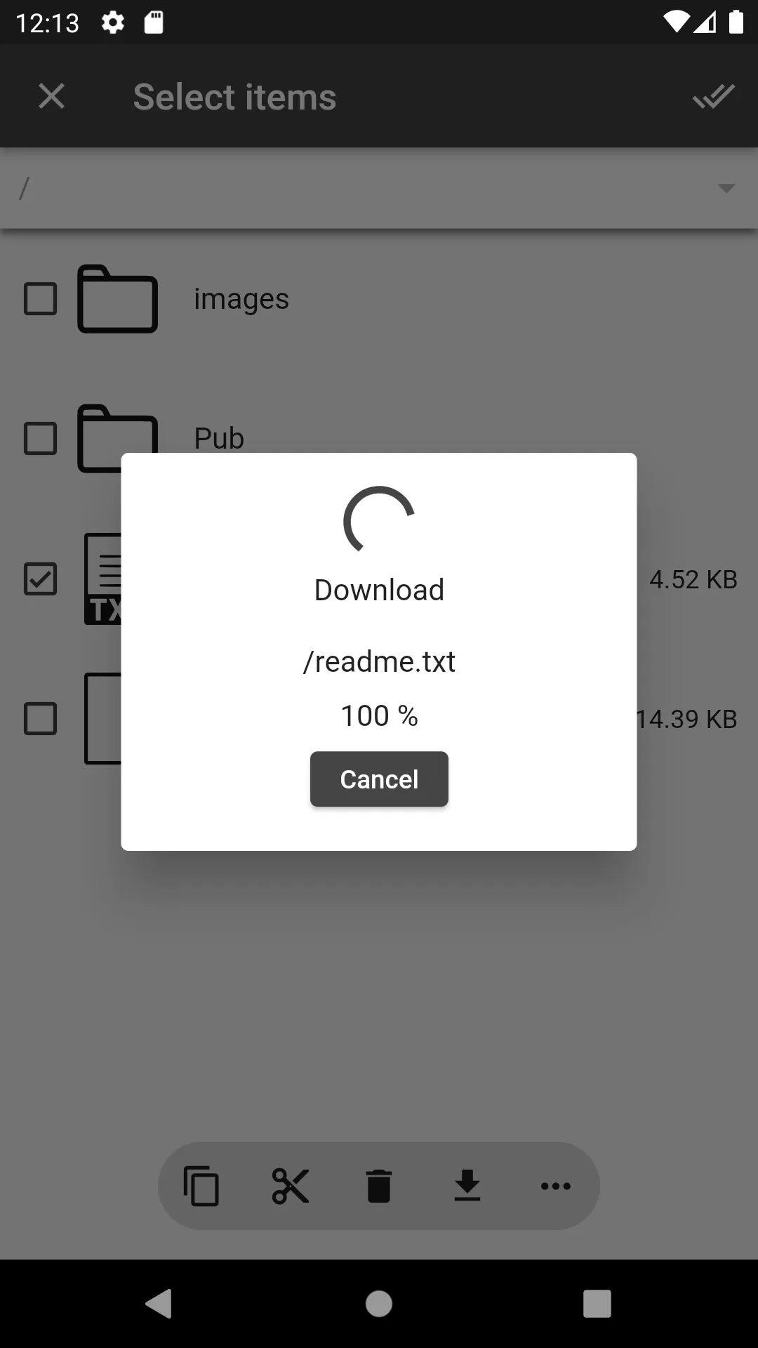 FTP Manager | Indus Appstore | Screenshot