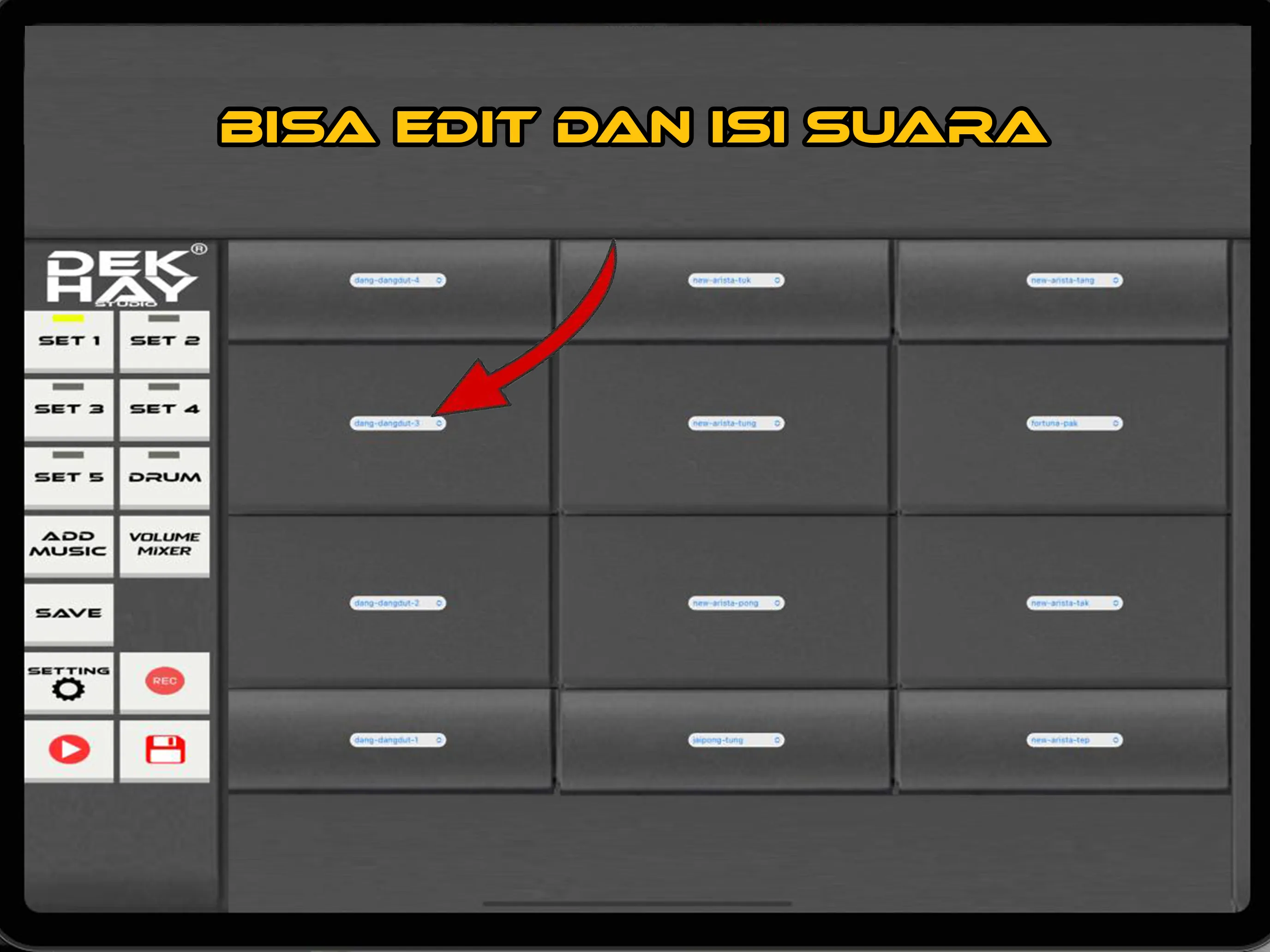 DSX Drum Kendang Real | Indus Appstore | Screenshot