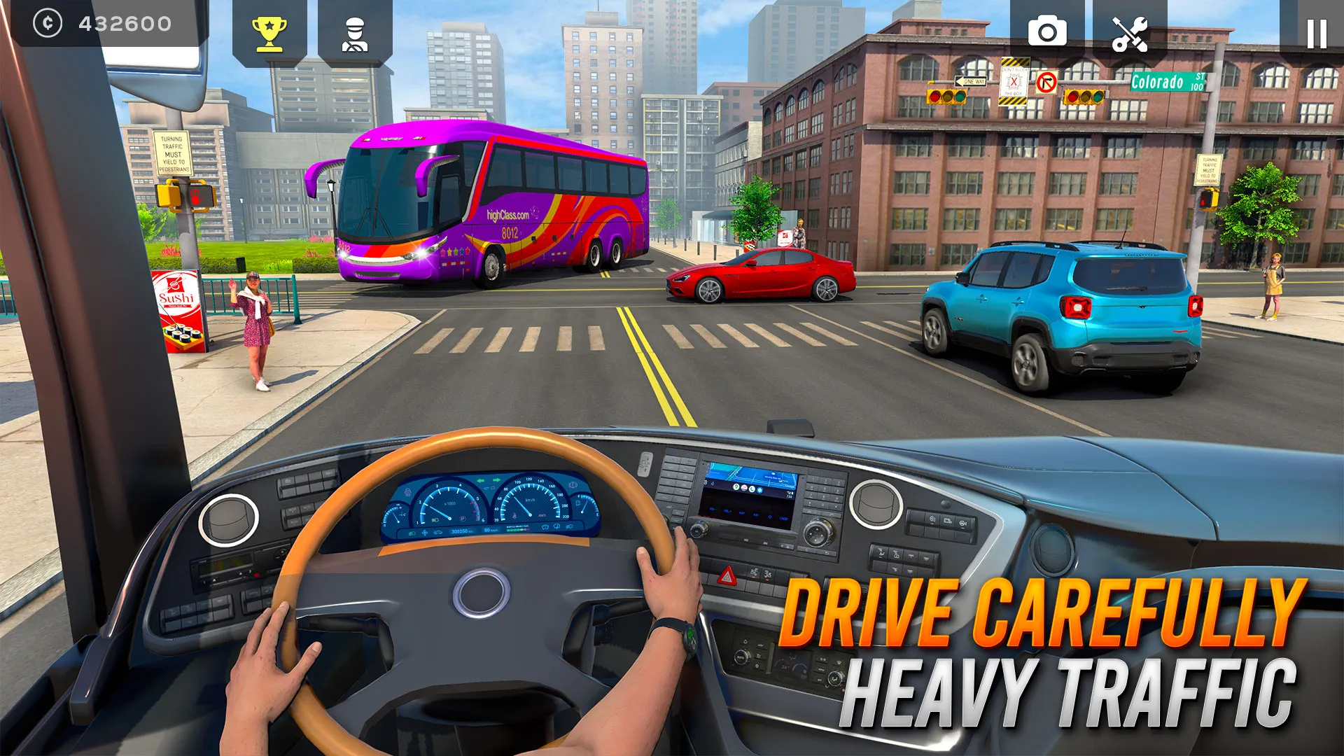 Driving Simulator 3d Bus Games | Indus Appstore | Screenshot