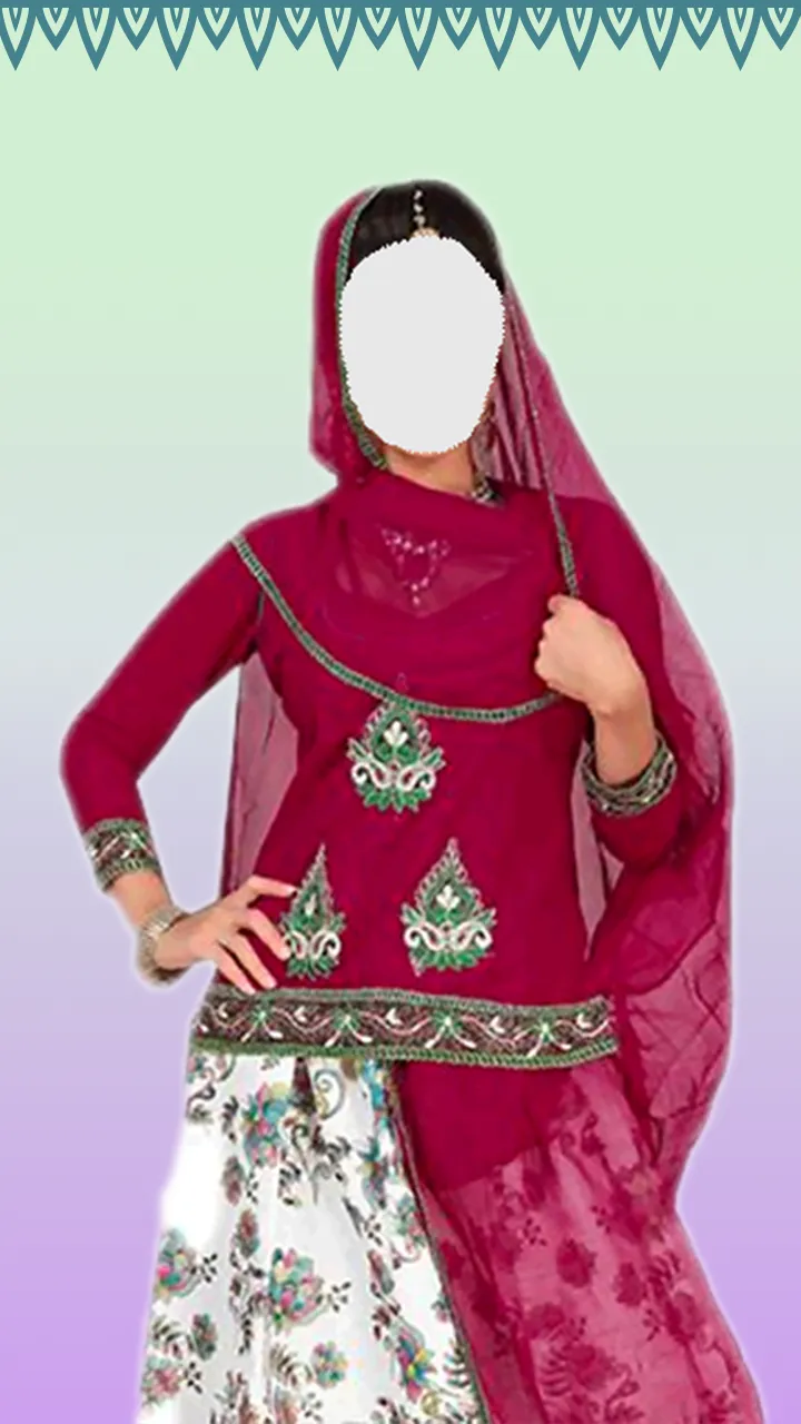 Rajasthani Woman Face Changer | Indus Appstore | Screenshot