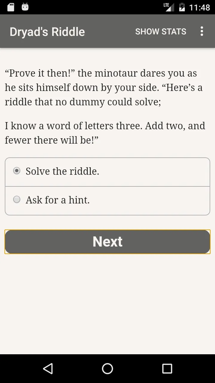 The Dryad's Riddle | Indus Appstore | Screenshot