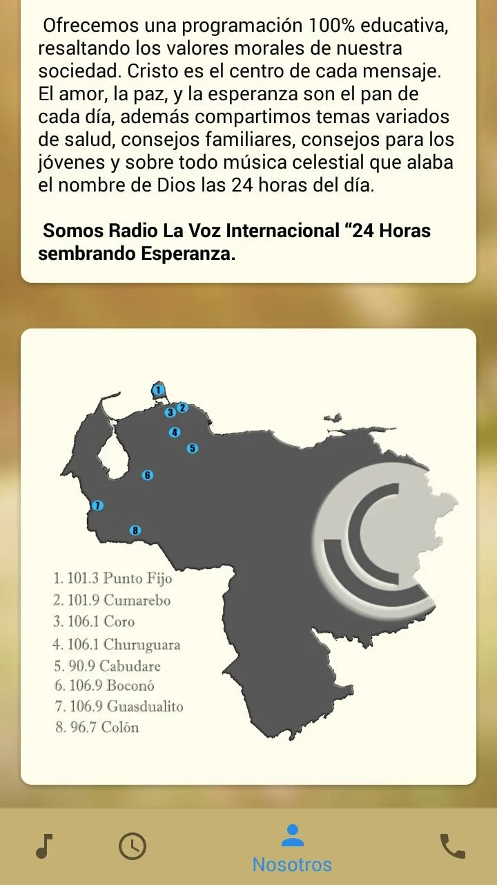 Radio La Voz Internacional | Indus Appstore | Screenshot