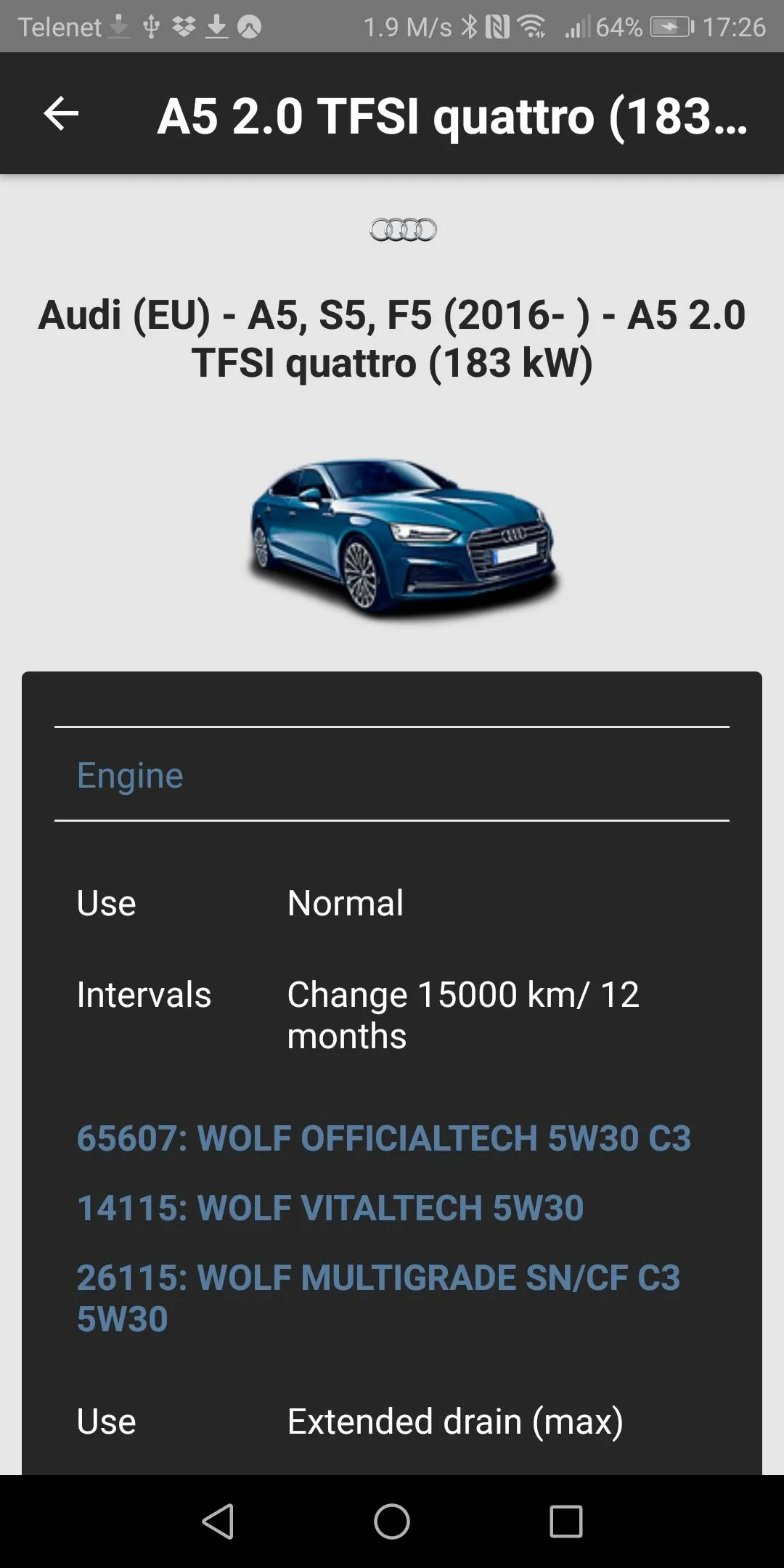 Wolf Product Finder | Indus Appstore | Screenshot