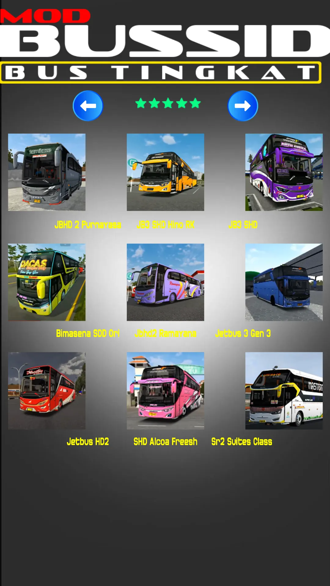 Mod Bussid Bus Tingkat Terbaru | Indus Appstore | Screenshot