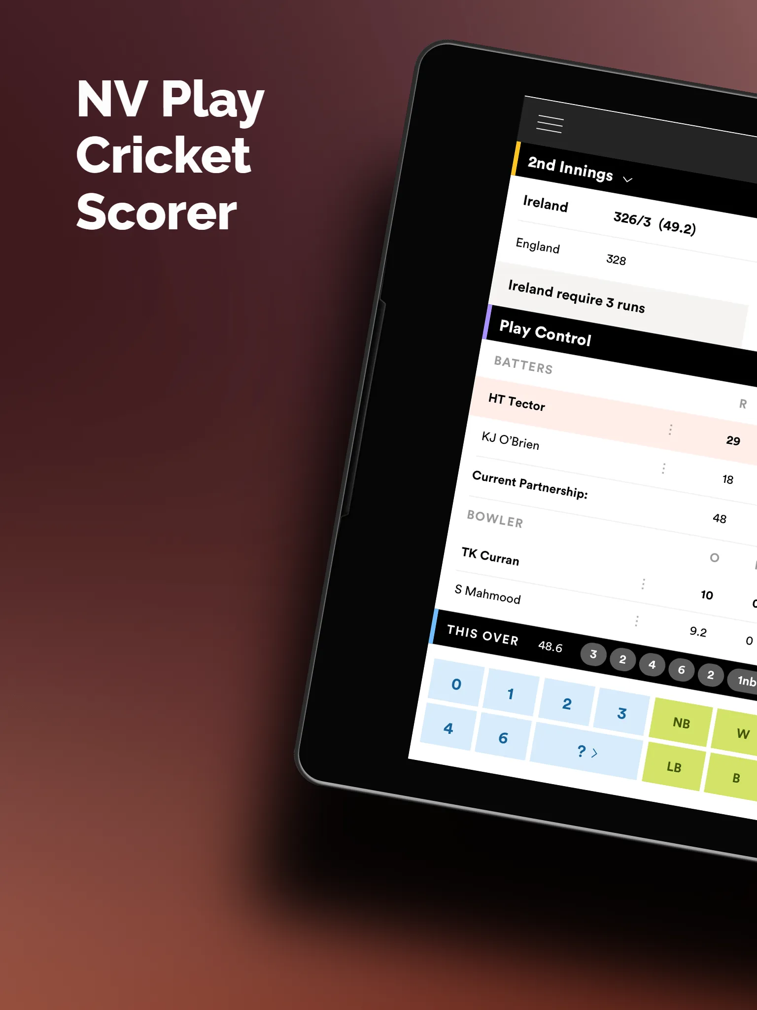 NV Play Cricket Scorer | Indus Appstore | Screenshot