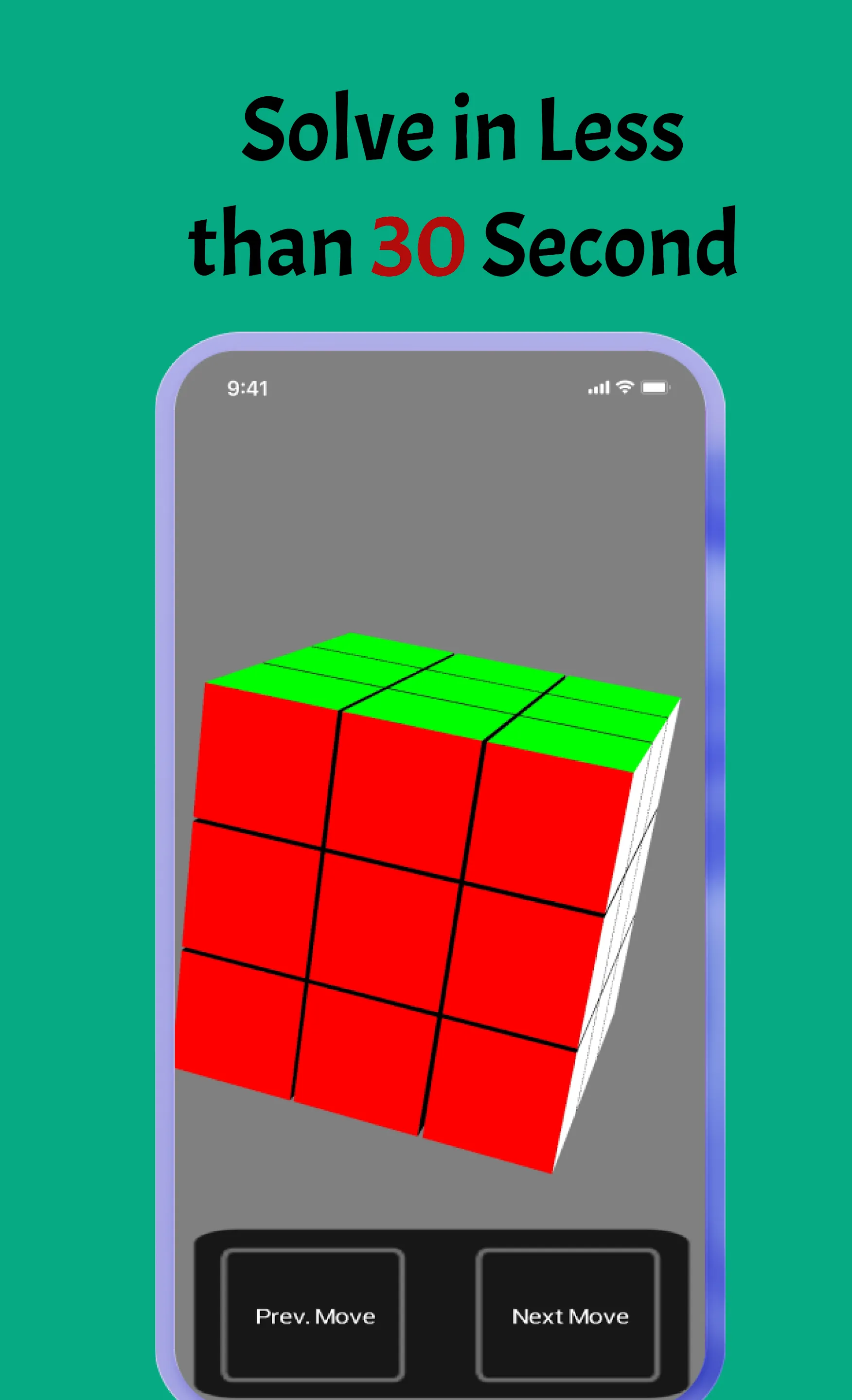 Rubik's Cube Solver 3×3 | Indus Appstore | Screenshot