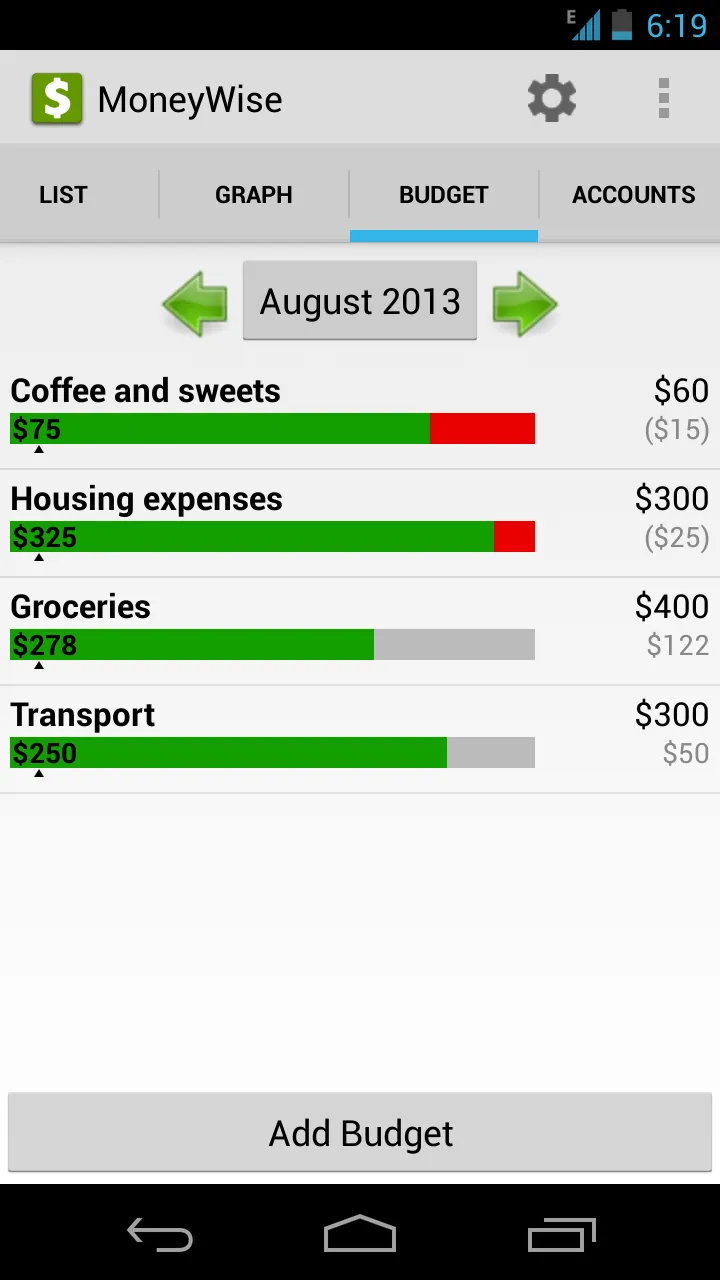 MoneyWise | Indus Appstore | Screenshot