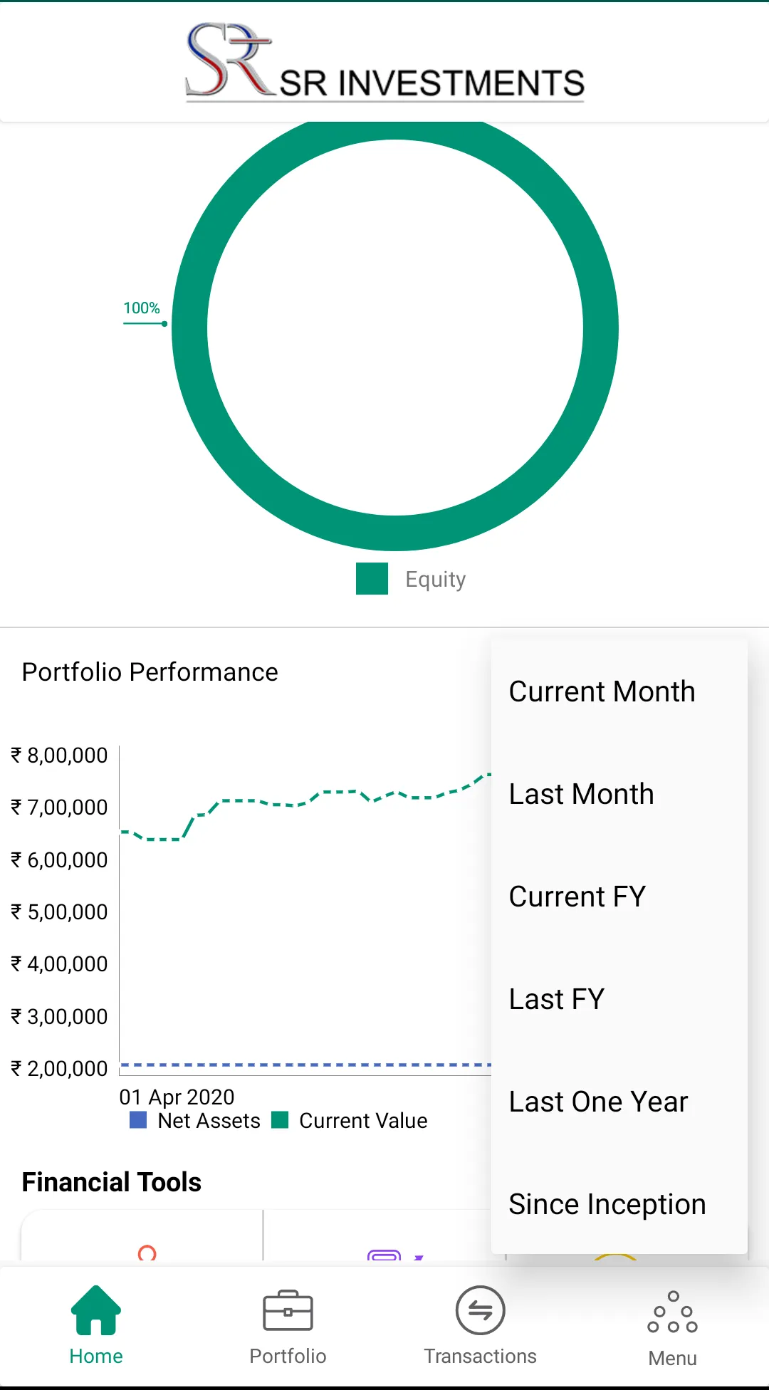 SRInvestments | Indus Appstore | Screenshot