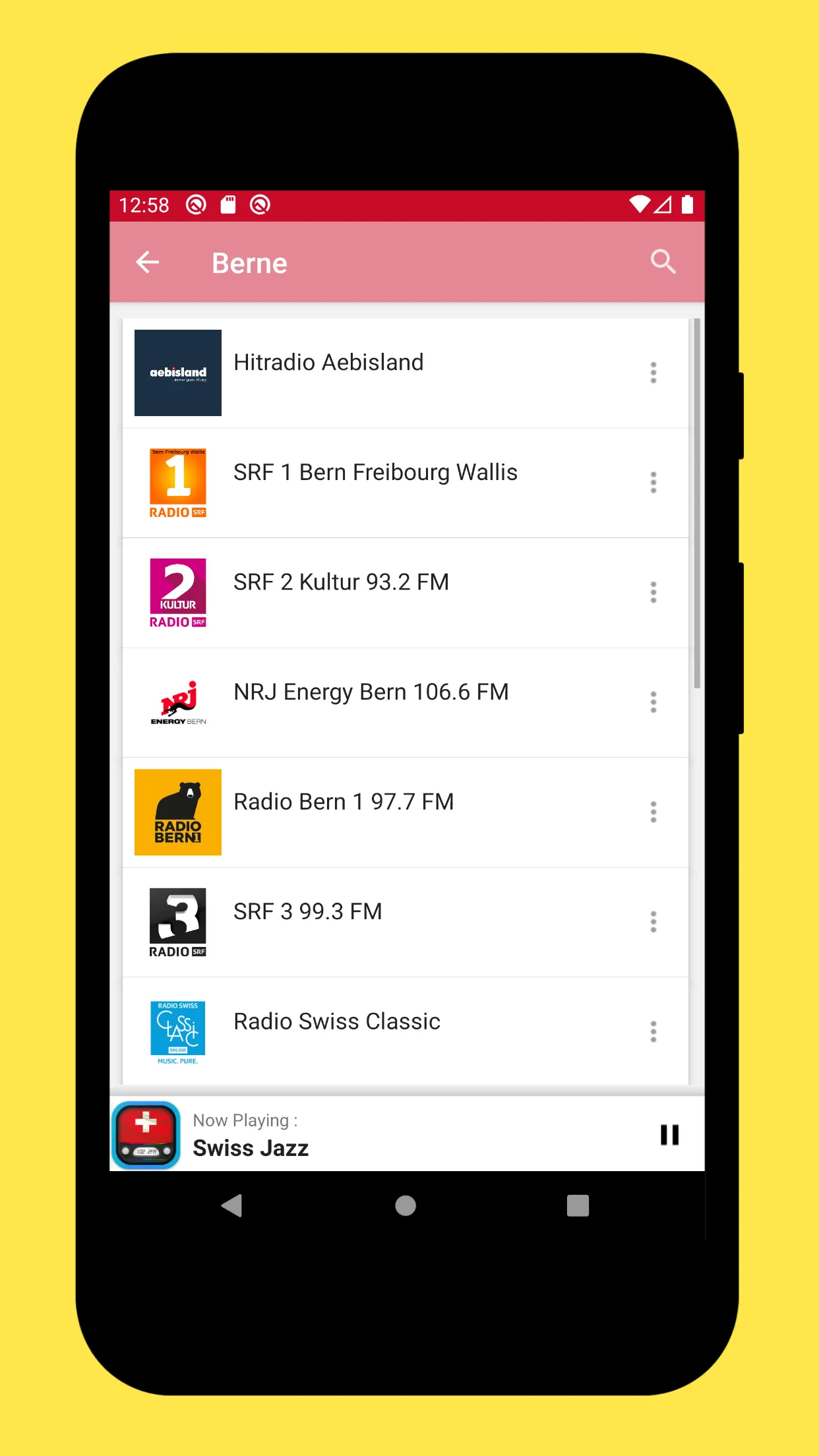 Radio Switzerland + Radio FM | Indus Appstore | Screenshot