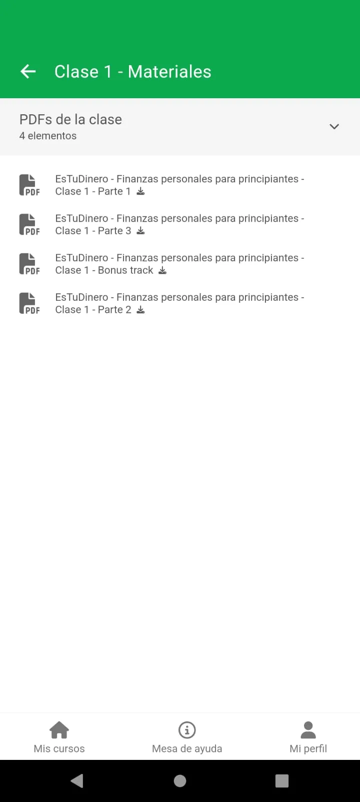 Campus Estudinero | Indus Appstore | Screenshot