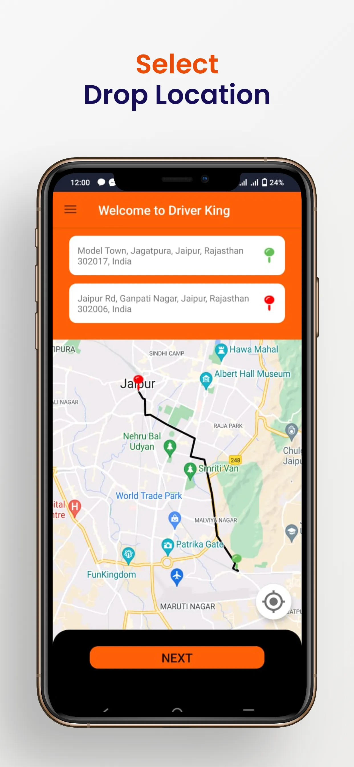 DriverKing -Book Driver Online | Indus Appstore | Screenshot