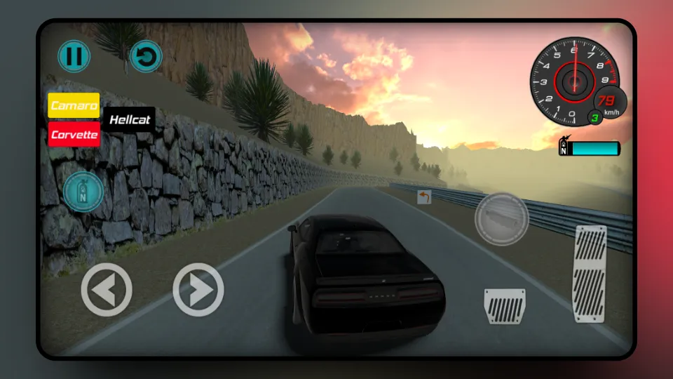 American Car Simulator | Indus Appstore | Screenshot