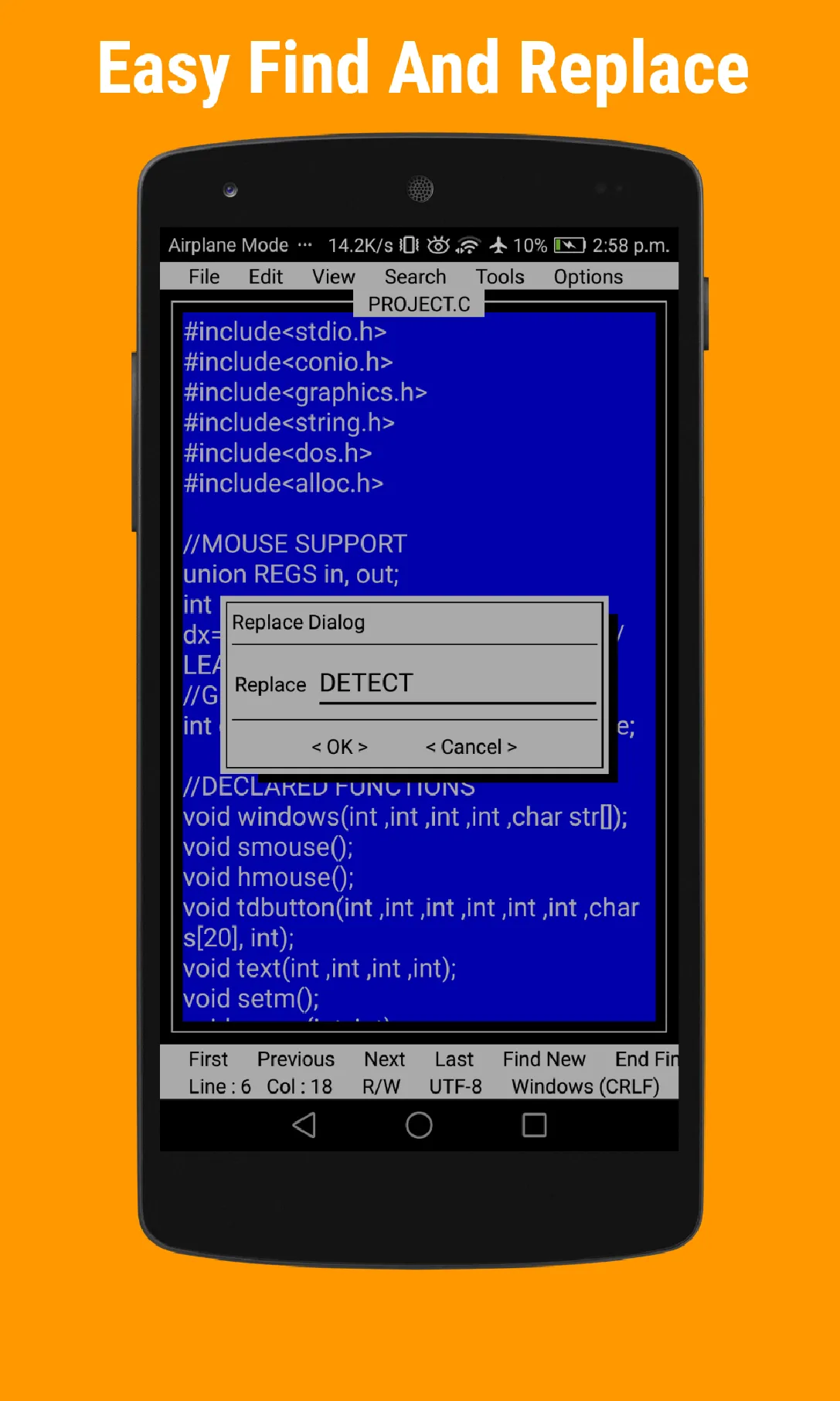 OldSchool Editor : Text Editor | Indus Appstore | Screenshot