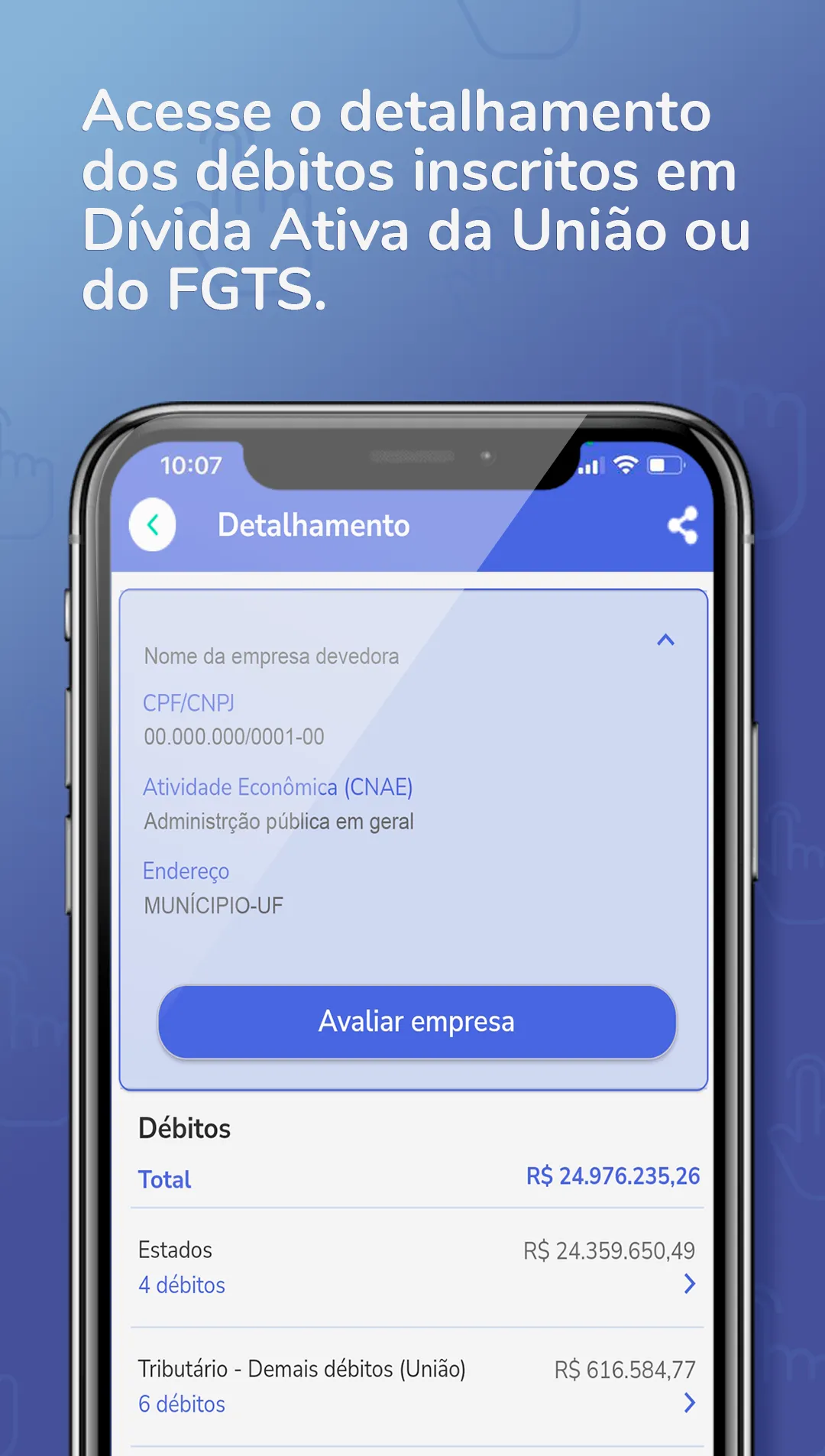 Dívida Aberta | Indus Appstore | Screenshot