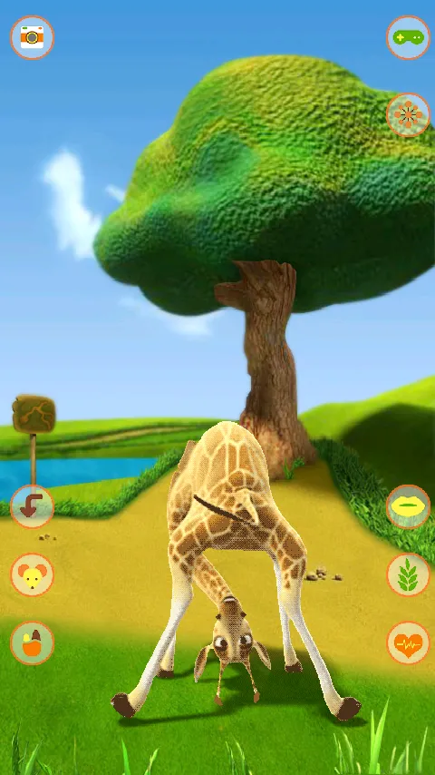 Talking Giraffe | Indus Appstore | Screenshot