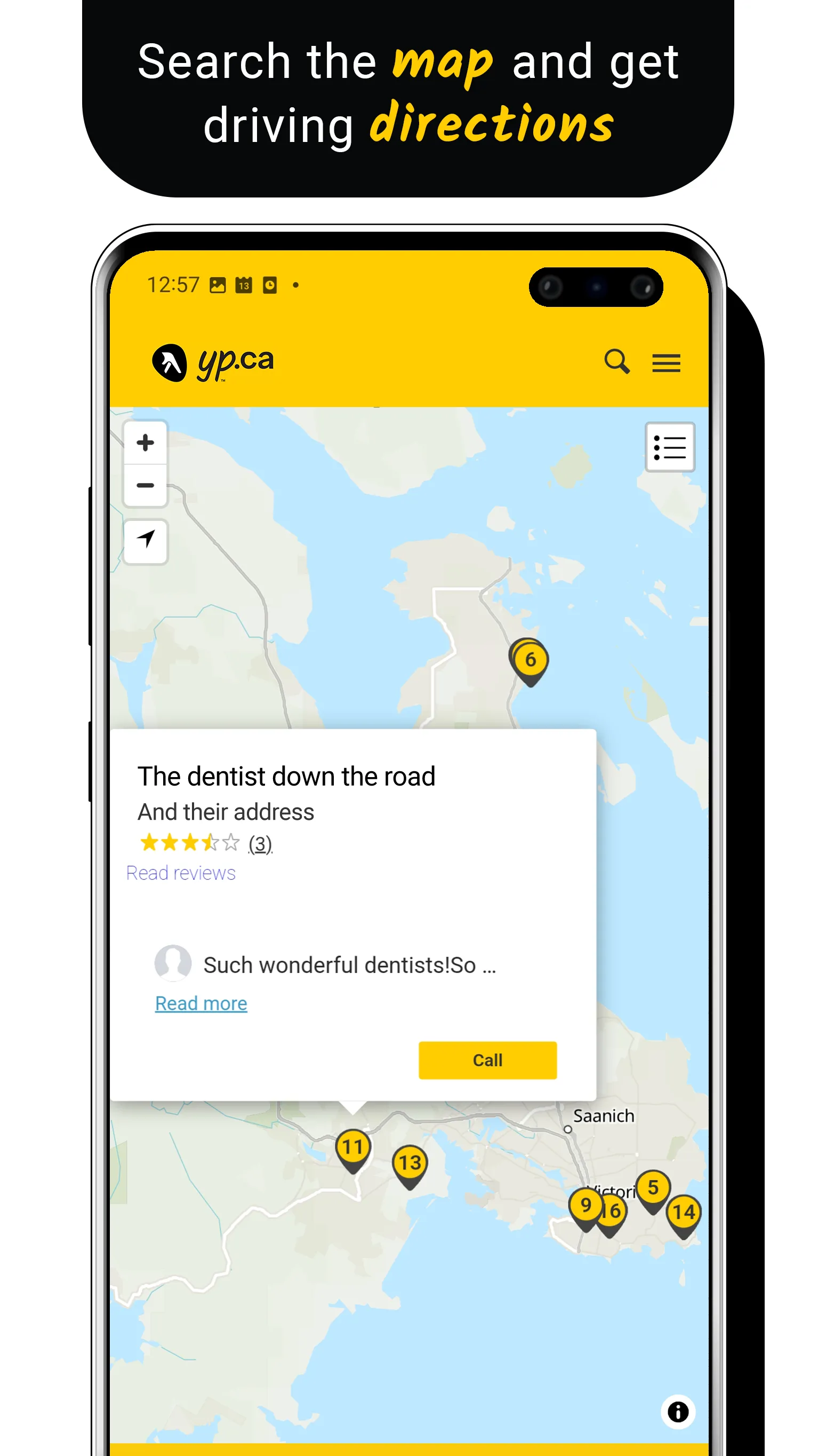 Yellow Pages Canada | Indus Appstore | Screenshot