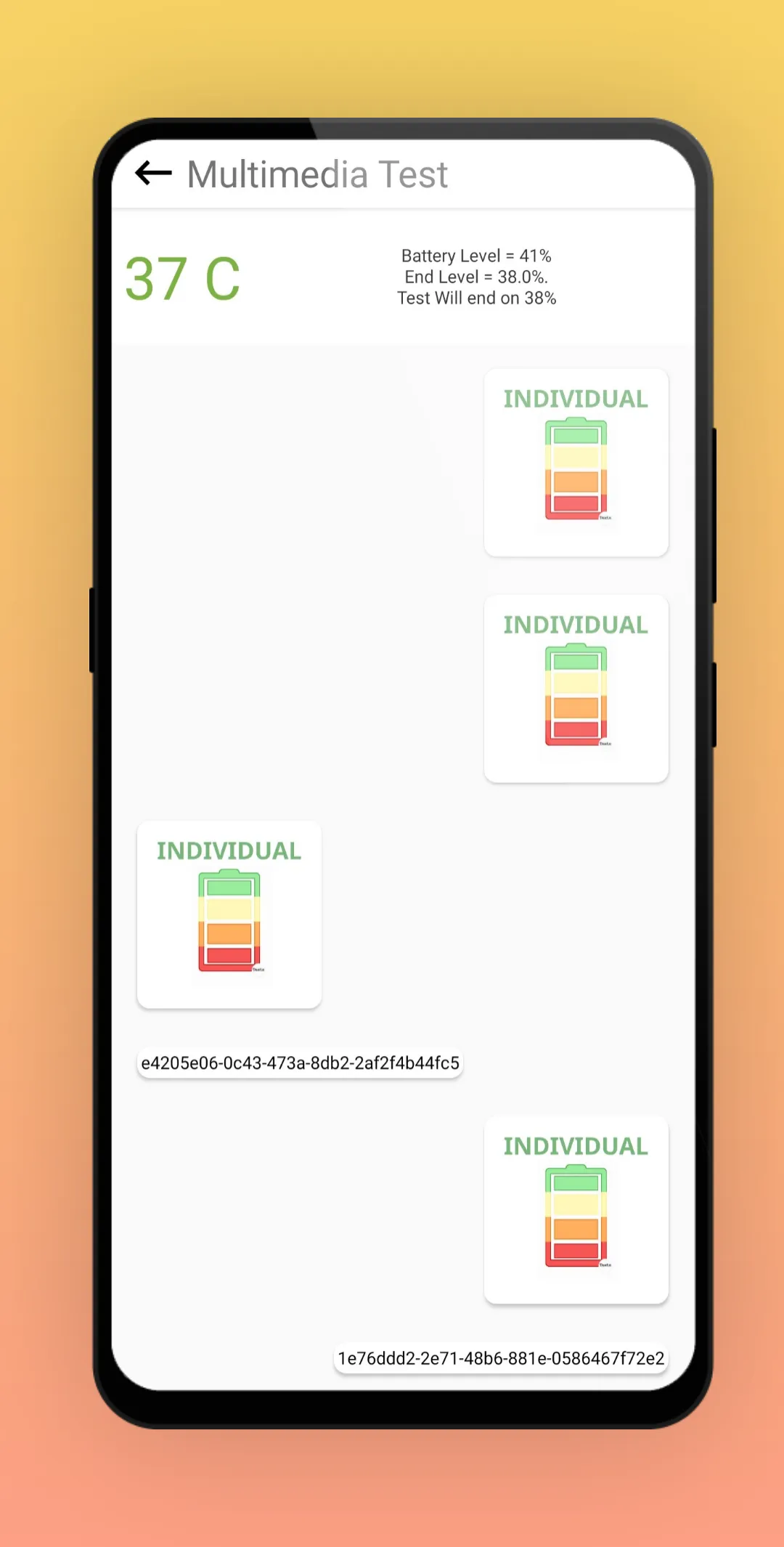 Battery Drain Speed tester | Indus Appstore | Screenshot