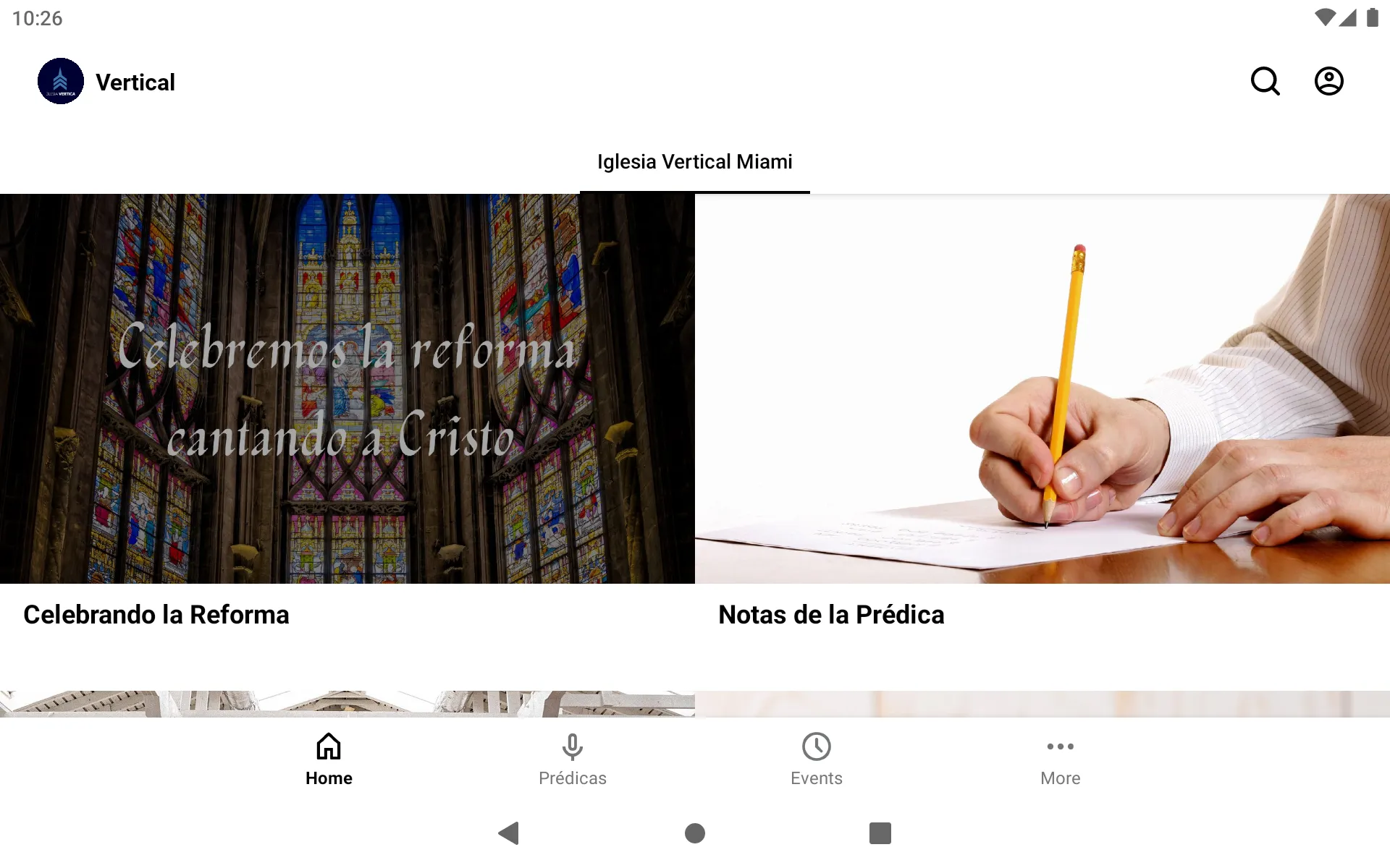 Iglesia Vertical Miami | Indus Appstore | Screenshot