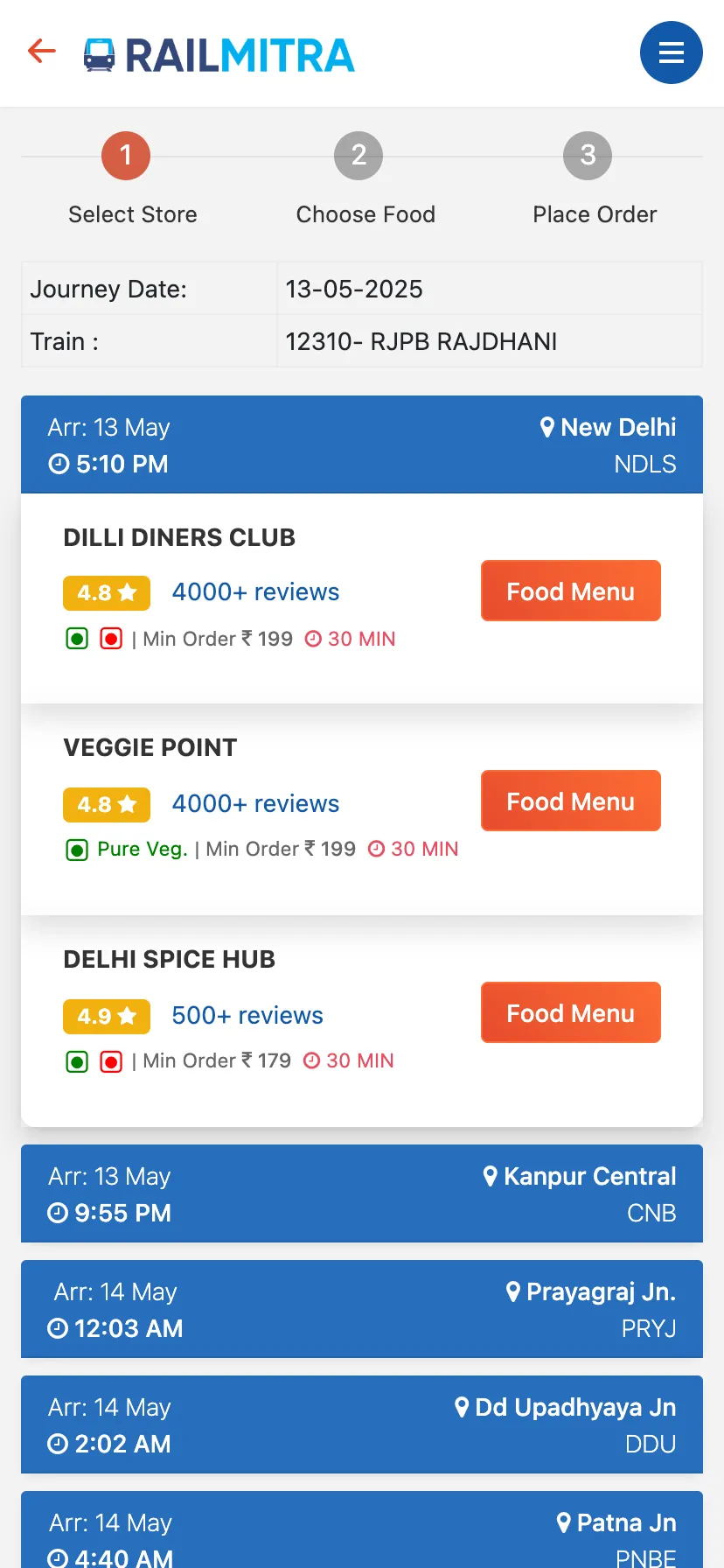 LiveTrain, PNR & Food Delivery | Indus Appstore | Screenshot