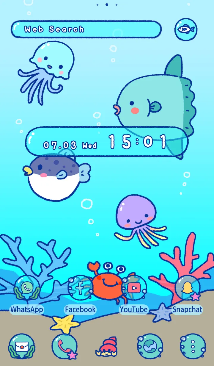 Ocean Friends Theme | Indus Appstore | Screenshot