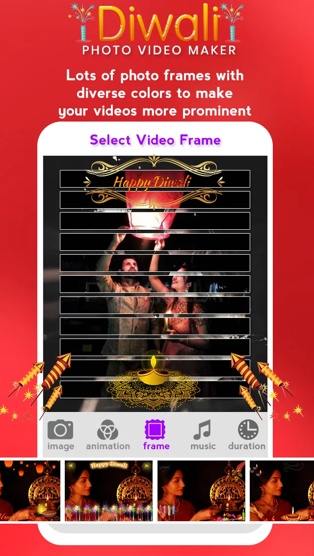 Diwali Video Maker | Indus Appstore | Screenshot