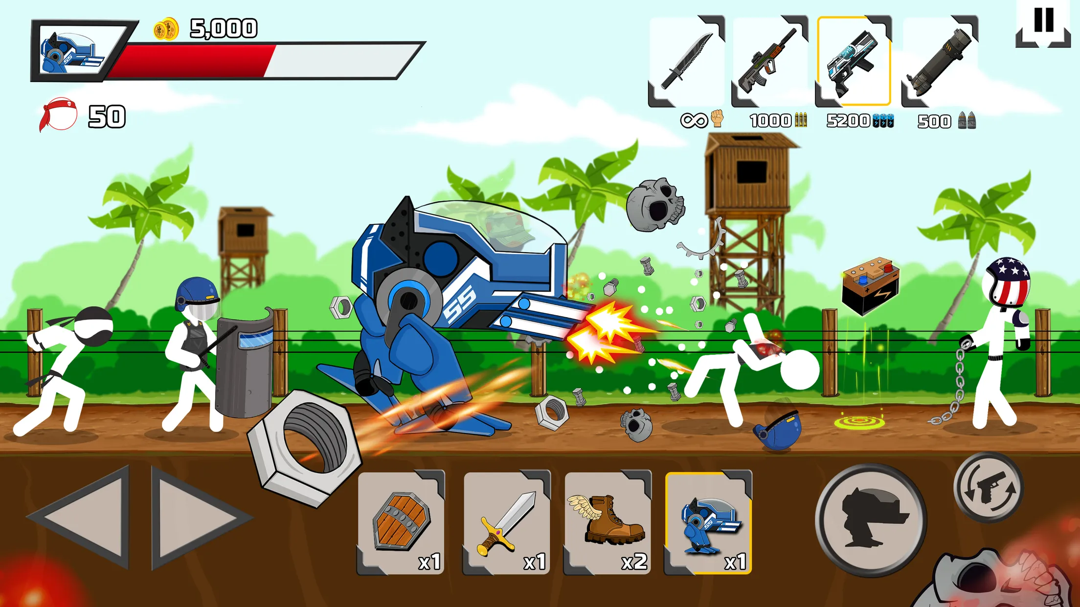 Stickman maverick : bad boys | Indus Appstore | Screenshot