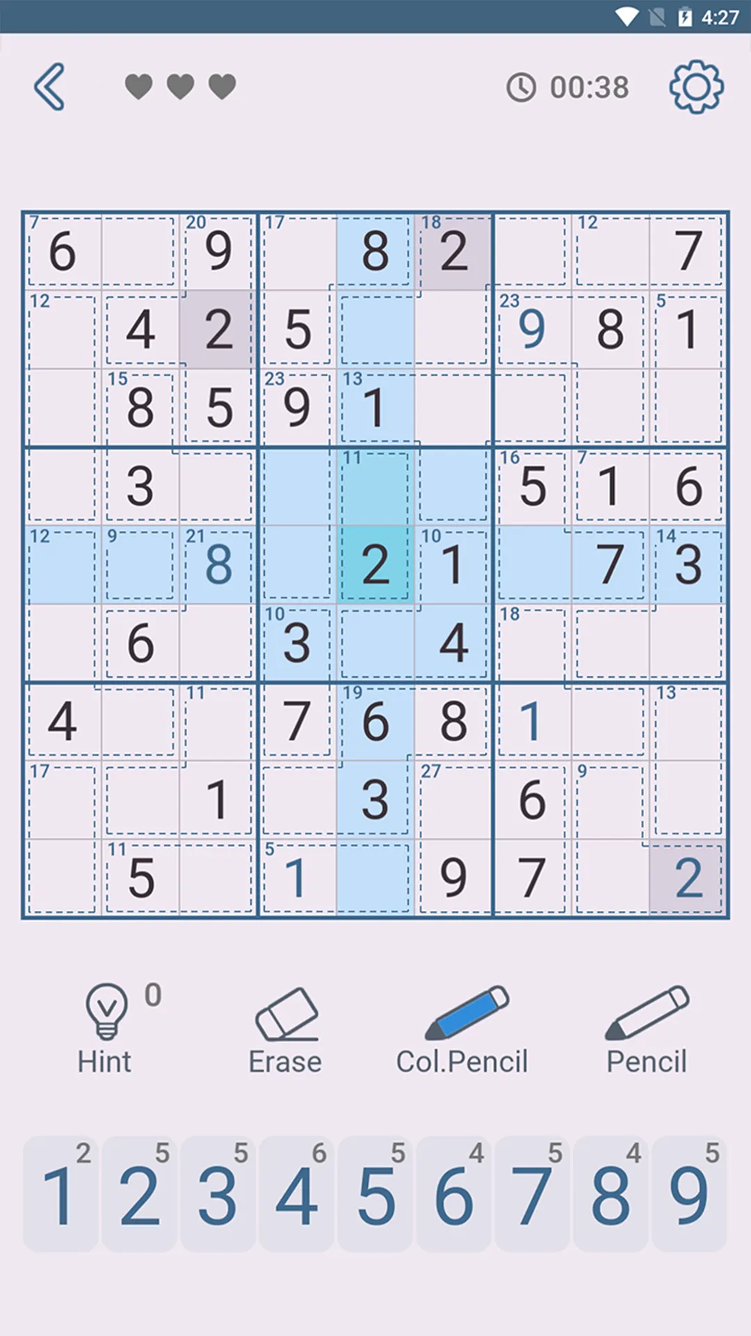 Killer Sudoku: Brain Puzzles | Indus Appstore | Screenshot