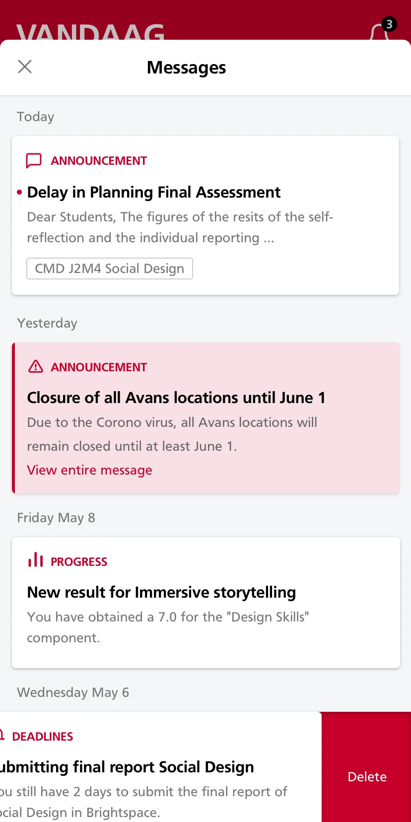 Avans One | Indus Appstore | Screenshot