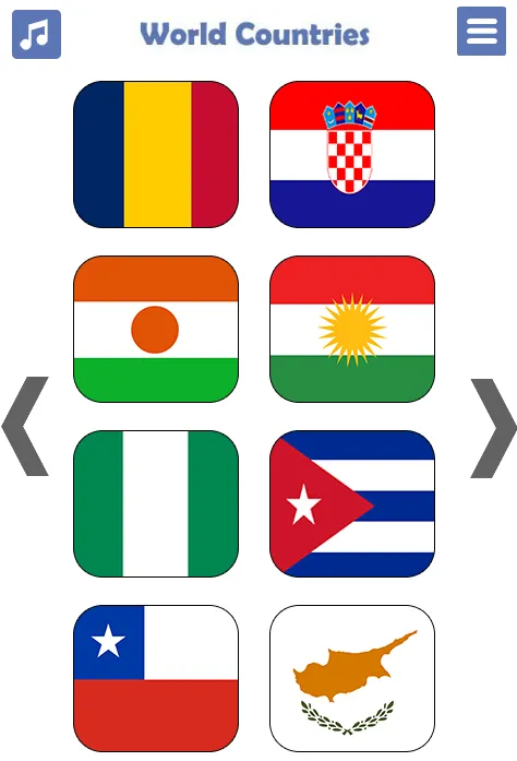 World Countries Flags Capitals | Indus Appstore | Screenshot