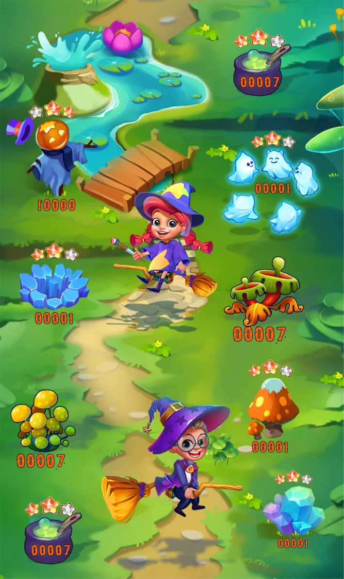 Witch Forest Magic Adventure | Indus Appstore | Screenshot