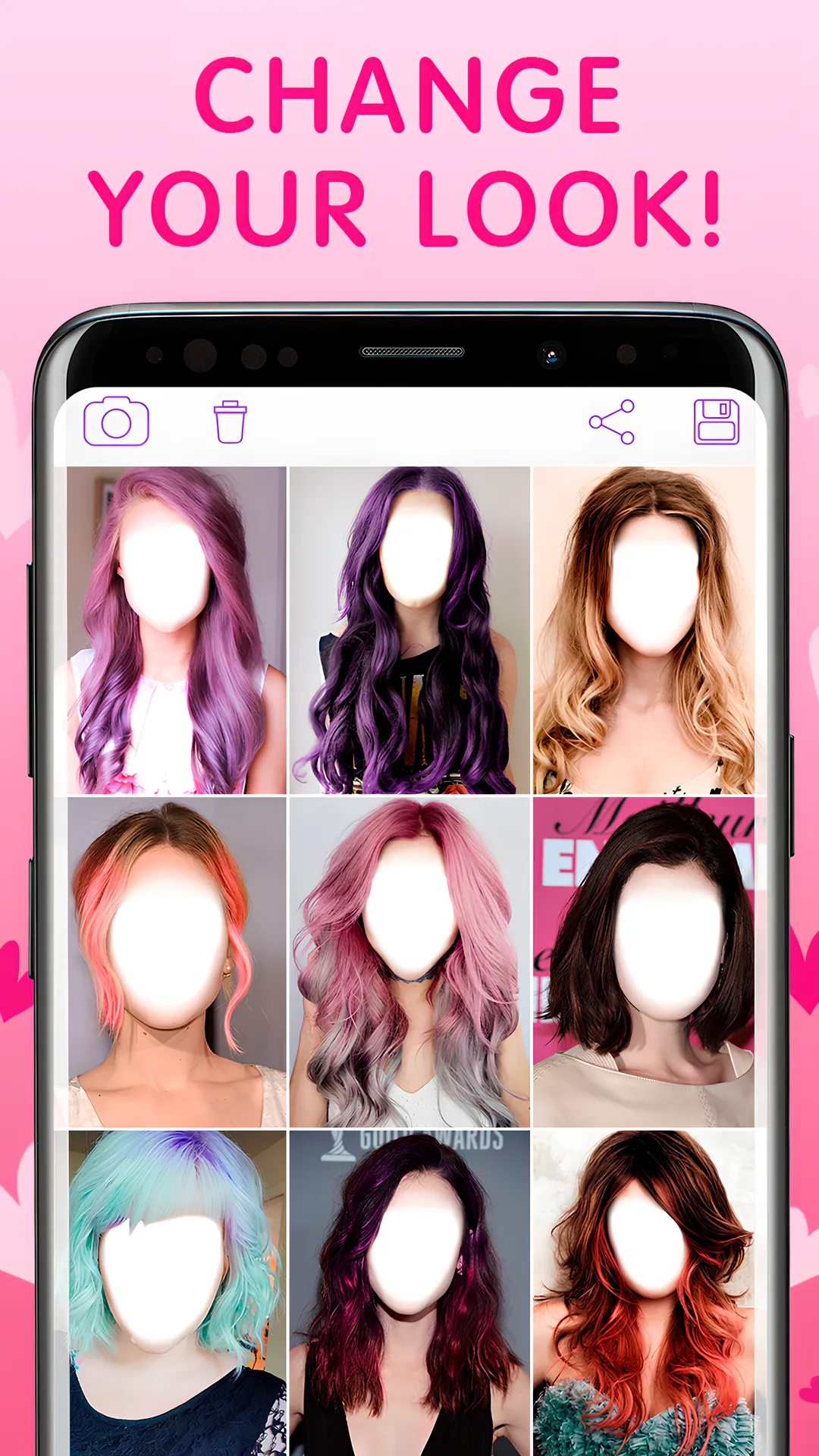 Pink Hair | Indus Appstore | Screenshot