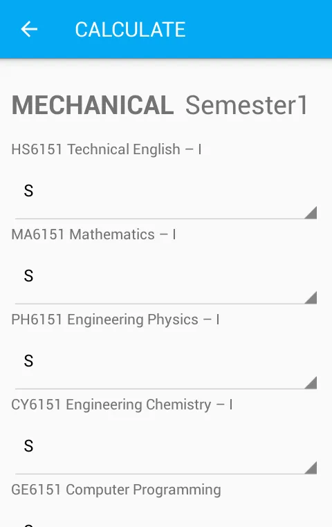 GPA/CGPA Calculator | Indus Appstore | Screenshot