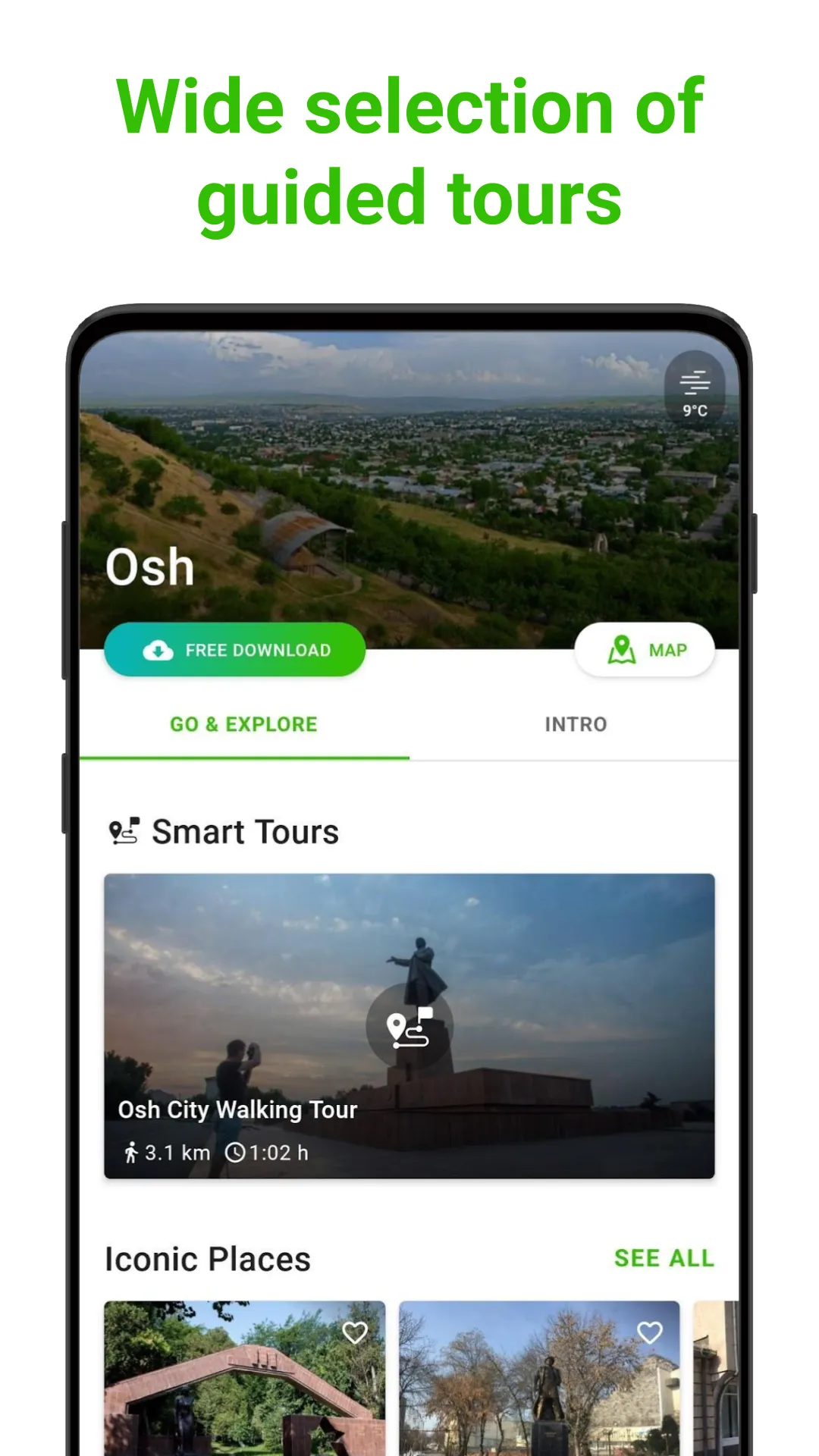 Osh Audio Guide by SmartGuide | Indus Appstore | Screenshot