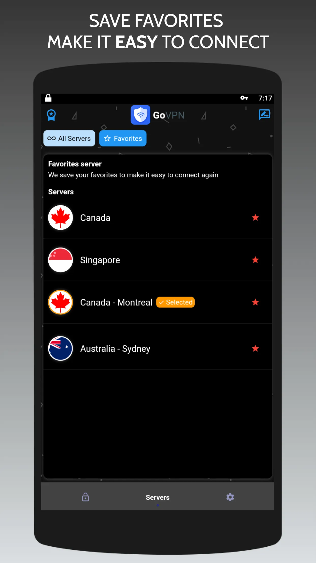 GoVPN - Unlimited Fast Proxy | Indus Appstore | Screenshot