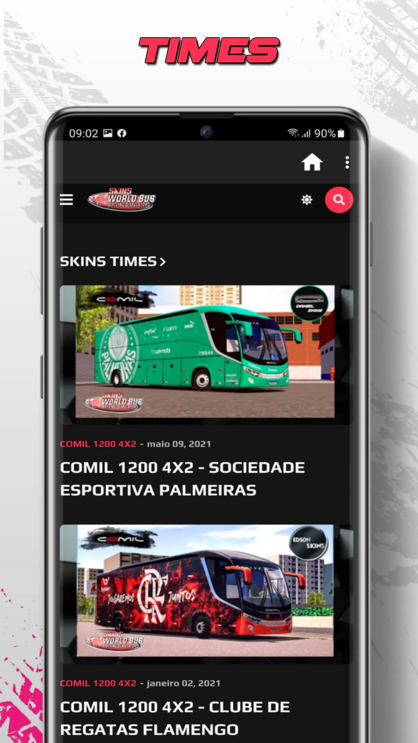 Skins World Bus Driving : ks | Indus Appstore | Screenshot