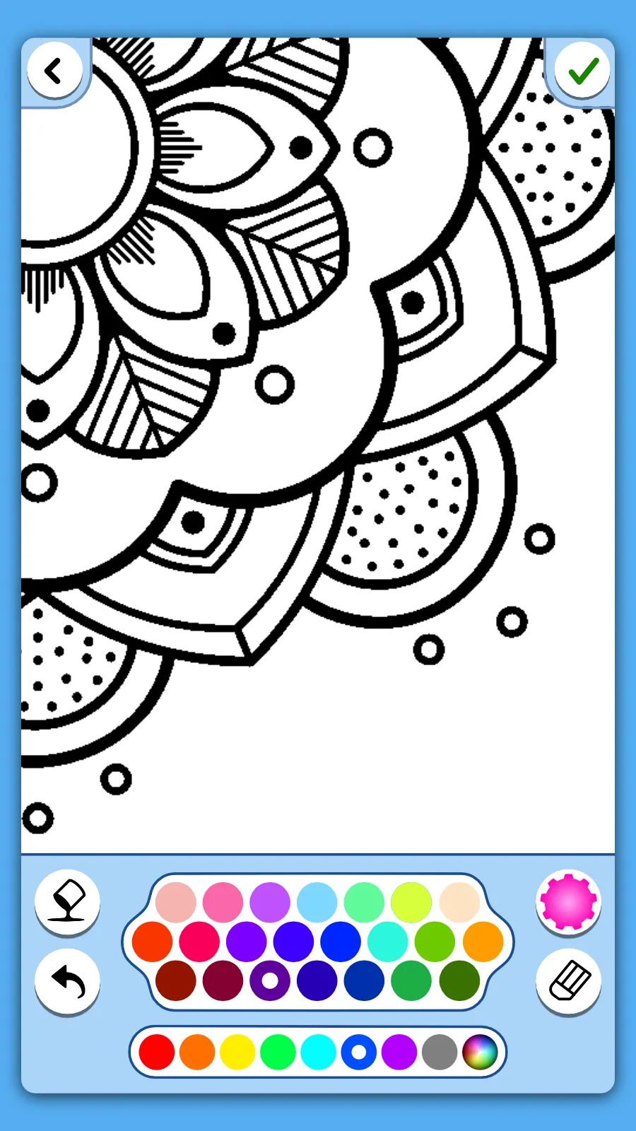 Mandala coloring book adults | Indus Appstore | Screenshot