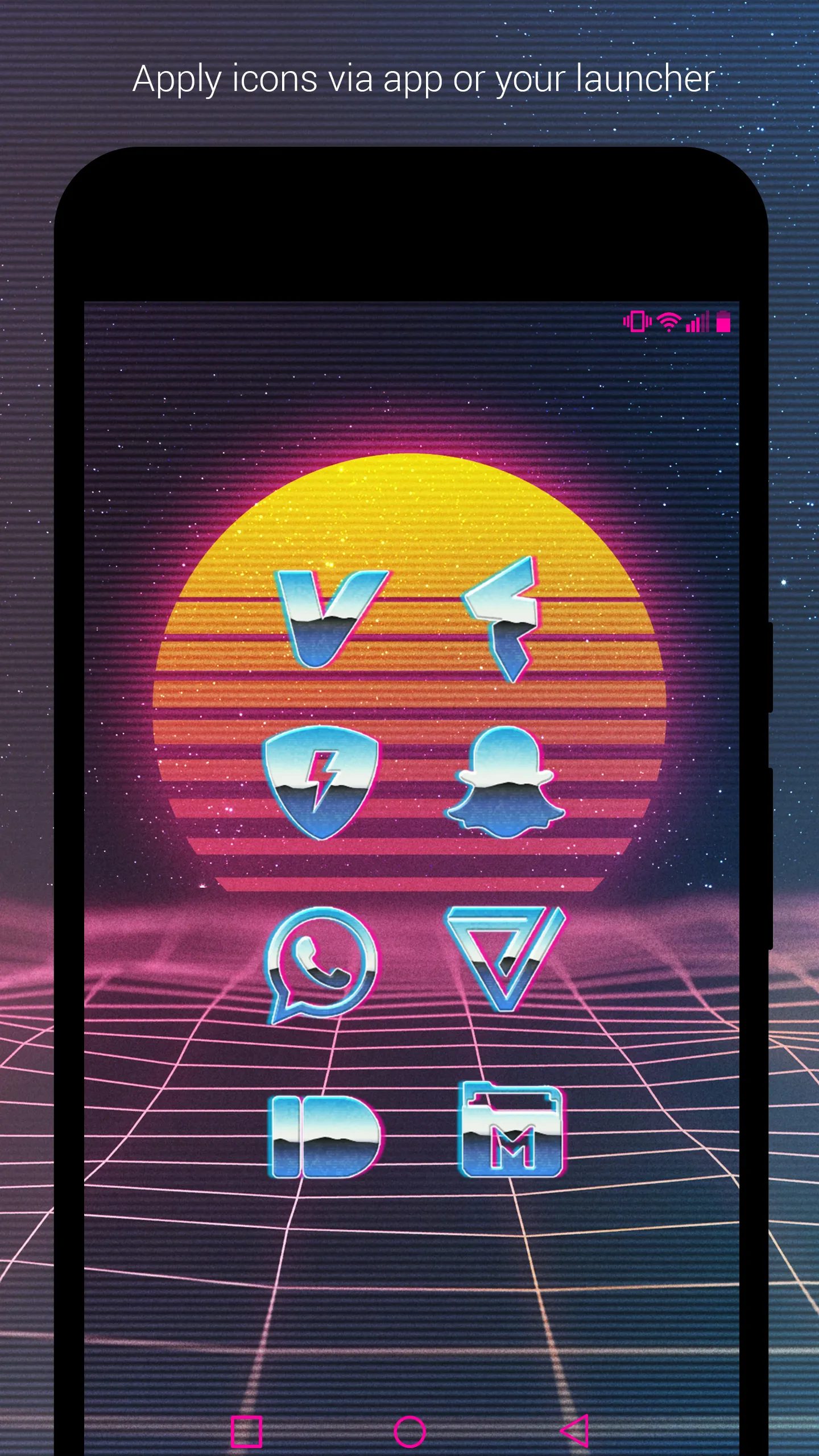 Rad Pack - 80's Theme | Indus Appstore | Screenshot