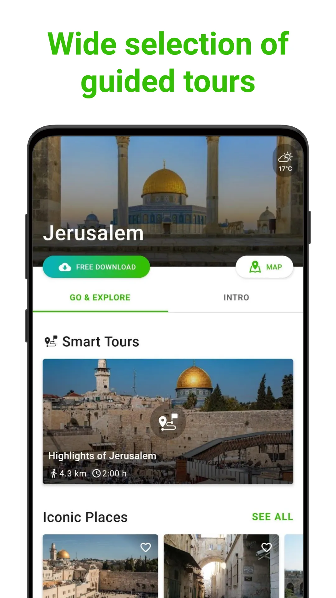 Jerusalem SmartGuide | Indus Appstore | Screenshot