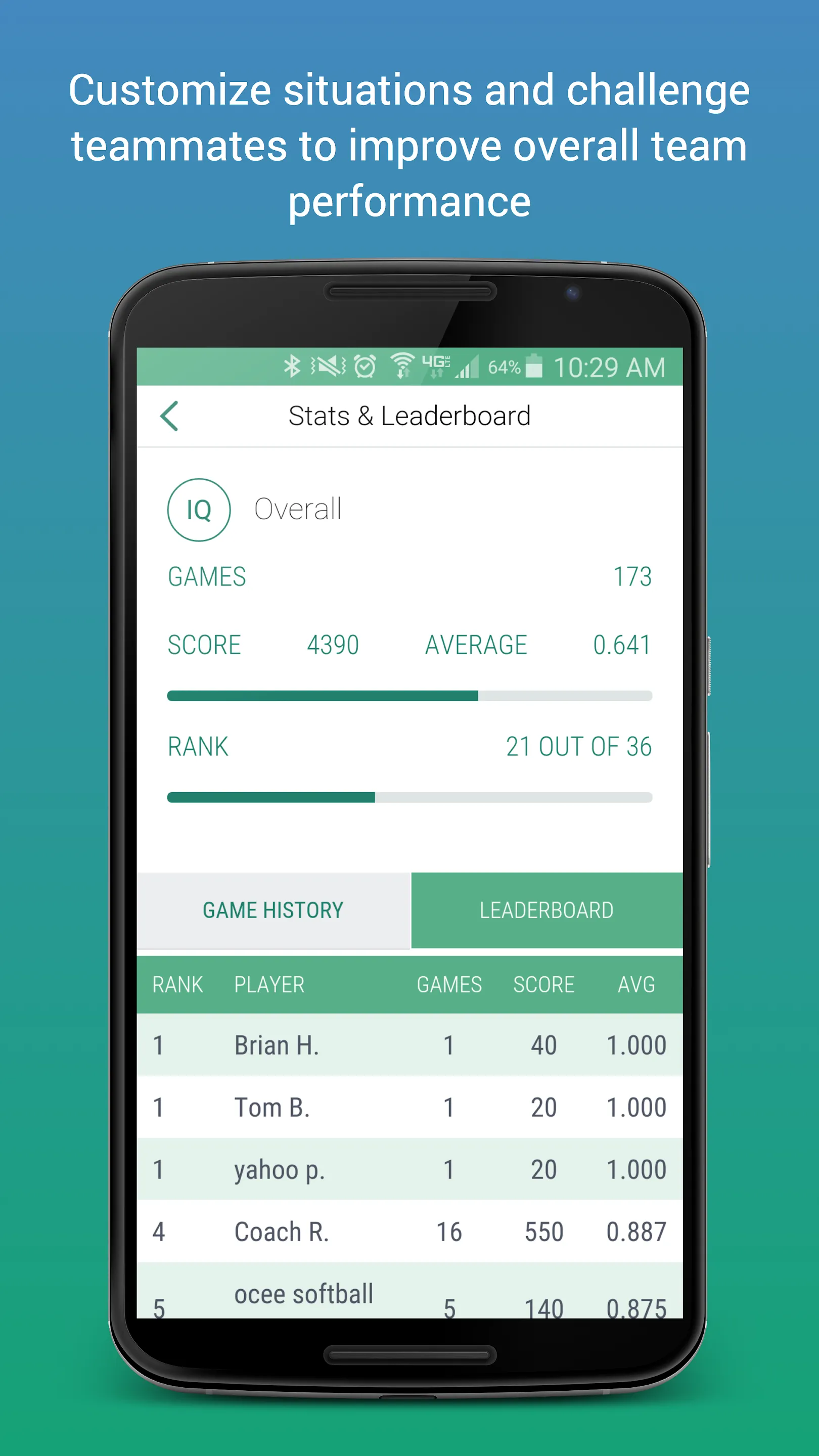 BASIQs Softball | Indus Appstore | Screenshot