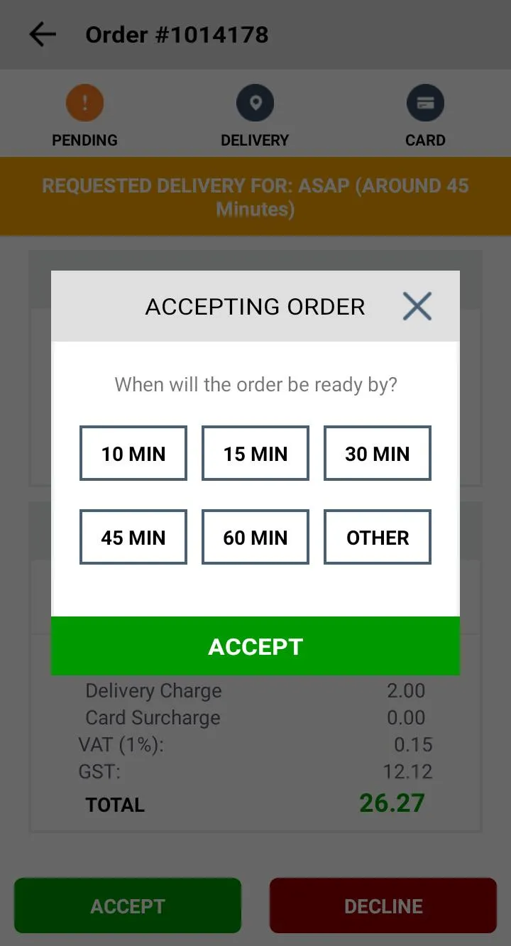 Order Manager: Deliveron | Indus Appstore | Screenshot