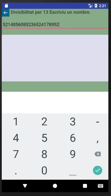 Divisibilitat | Indus Appstore | Screenshot