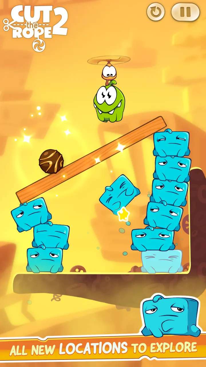 Cut the Rope 2 | Indus Appstore | Screenshot