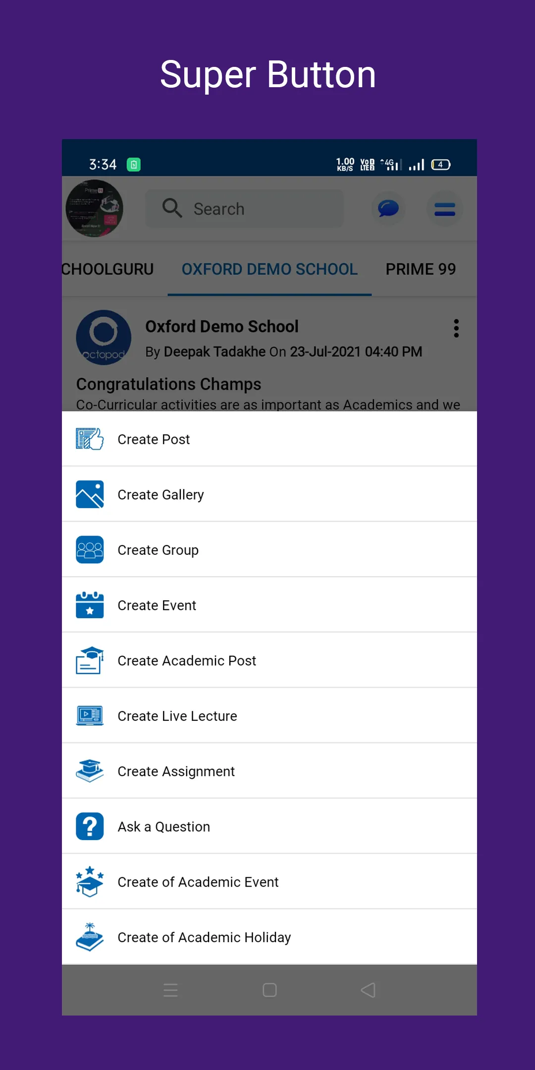 NewGurukul Convent School | Indus Appstore | Screenshot