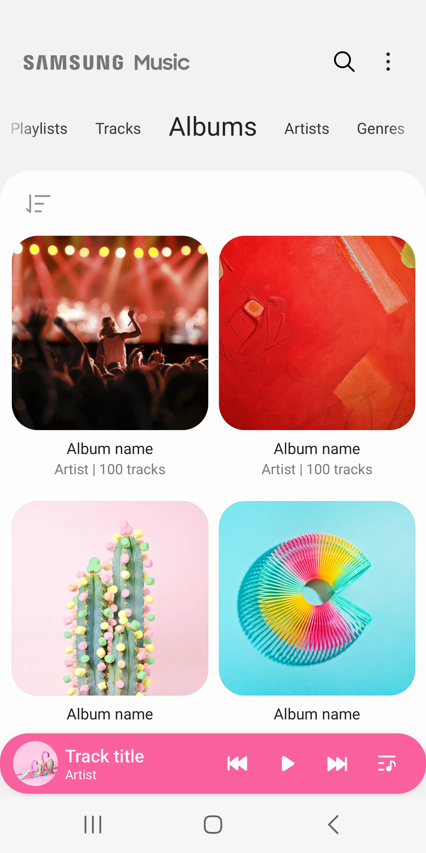 Samsung Music | Indus Appstore | Screenshot